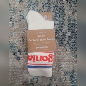 Patagonia Lightweight Merino Wool Performance Socks Size L